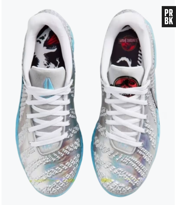 Jurassic Park x Nike JA 3 : Metallic Silver