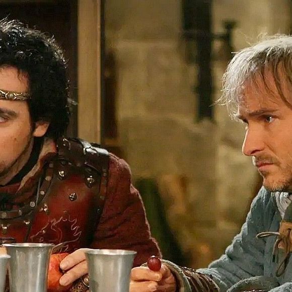 Alexandre Astier et Franck Pitiot dans Kaamelott