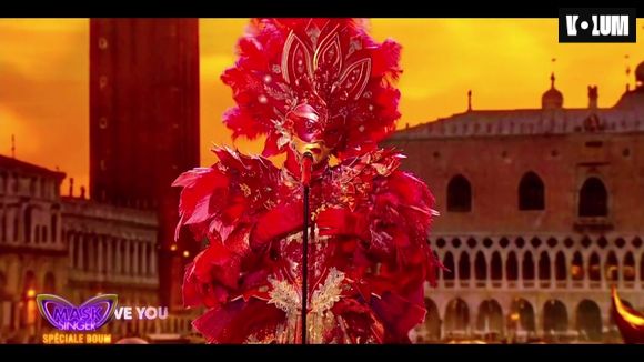 La Vénitienne sur le plateau de Mask Singer le 5 juin 2026.