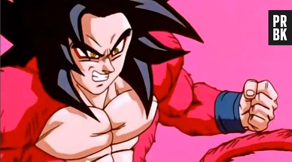 Goku en Super Saiyan 4 dans Dragon Ball GT.
