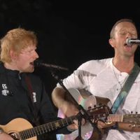 Coldplay et Ed Sheeran réunis en duo !