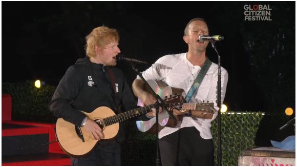 Coldplay et Ed Sheeran réunis en duo !