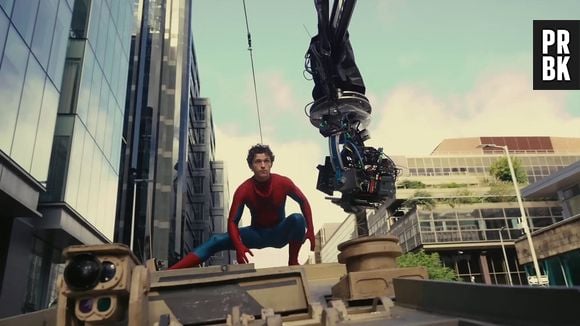 BGUK_3317970 - na,   Spider-Man: Brand New Day - Day one on set with Tom Holland.  “Spider-Man: Brand New Day is an upcoming American superhero film based on the Marvel Comics character Spider-Man, co-produced by Columbia Pictures and Marvel Studios, and distributed by Sony Pictures Releasing. It is intended to be the fourth film in the MCU Spider-Man film series following Spider-Man: No Way Home (2021) and the 38th film in the Marvel Cinematic Universe (MCU). The film is being directed by Destin Daniel Cretton from a screenplay by Chris McKenna and Erik Sommers, and stars Tom Holland as Peter Parker / Spider-Man alongside Zendaya, Jacob Batalon, Sadie Sink, Liza Colón-Zayas, Jon Bernthal, Mark Ruffalo, and Michael Mando”        ---------