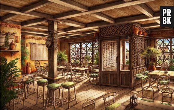 L'intérieur du futur hôtel 4 étoiles du Parc Astérix, L'Odyssey