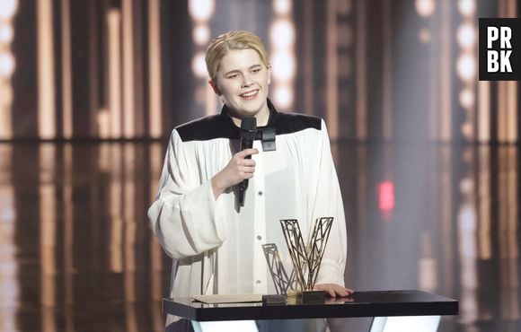 Zaho de Sagazan - Cérémonie de la 40ème édition des Victoires de la Musique à la Seine Musicale à Boulogne-Billancourt, France, le 14 février 2025. © Coadic Guirec/Bestimage