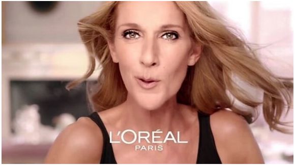 Céline Dion chante "Respect" pour L'Oréal