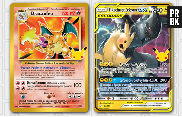 Les cartes Pokémon classiques de retour pour l'extension 30ème anniversaire