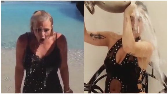 Britney Spears et Lady Gaga se mouillent