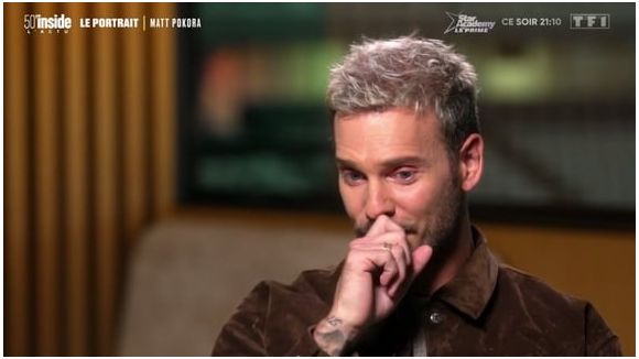 M. Pokora en larmes face à Nikos Aliagas