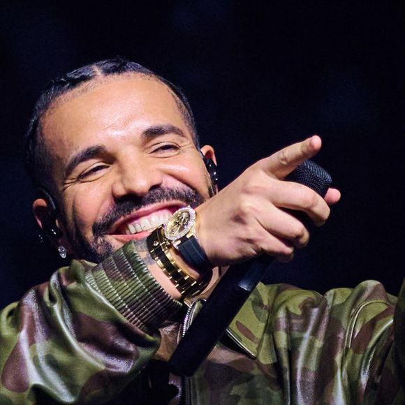 Drake en concert à la Scotiabank Arena de Toronto.