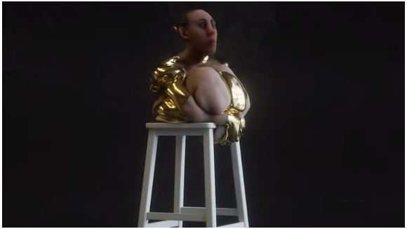 Mylène Farmer : le visuel de "Histoire de fesses"