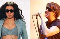 Charli xcx chante son tube "Apple".
