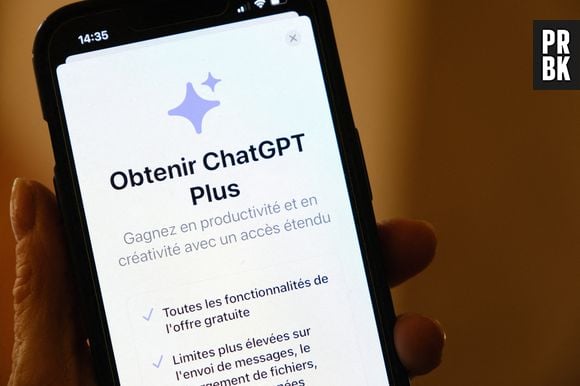 illustration of AI applications and Logo ( Chat GPT, Le Chat, DeepSeek )on smartphone or web page on february 10, 2025 in Paris, France. Photo by Marie Hubert Psaila/ABACAPRESS.COM