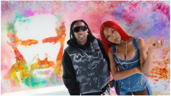 David Guetta et Ayra Starr dans le clip "BIG FU"