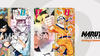 12 ans après sa fin, Naruto revient et dévoile les illustrations des premières cartes de son TCG