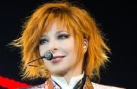 Mylène Farmer en concert au Stade de France en 2024.