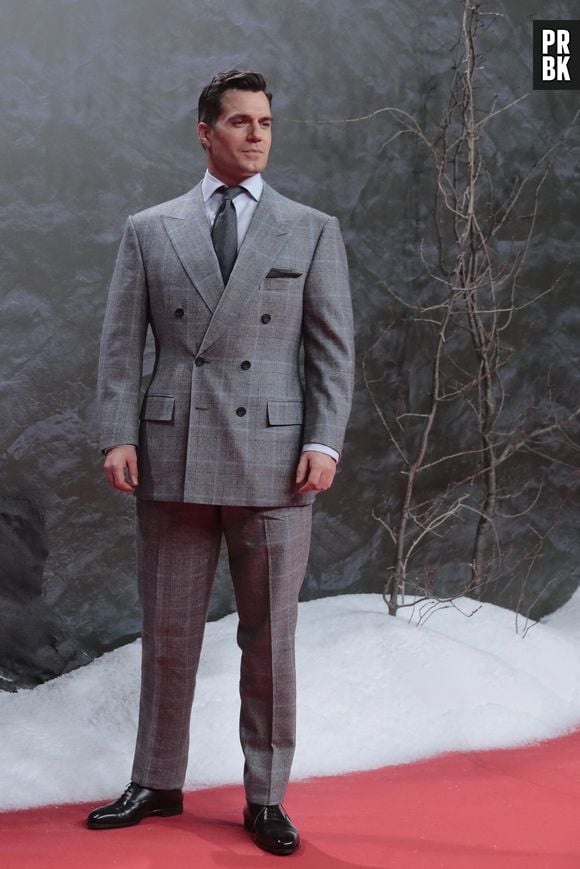 Henry Cavill lors de la première de la série "The Witcher" au cinéma Kinepolis à Madrid. Le 9 d"cembre 2021