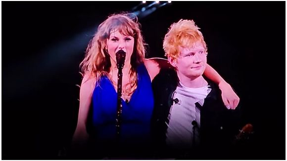 Taylor Swift invite Ed Sheeran en plein concert