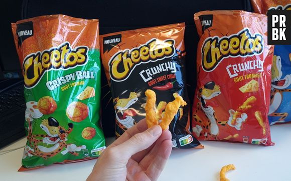 Cheetos dévoile ses nouveaux produits