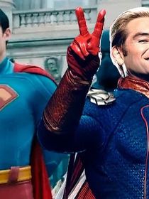 Il faut être plutôt culotté pour assister au film de science-fiction Superman déguisé en Homelander de The Boys, mais le vrai Homelander adore l'idée