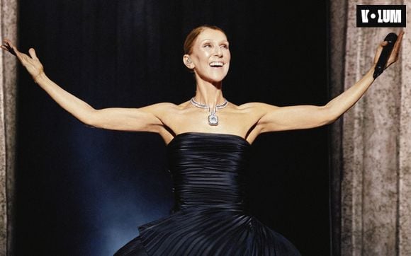 Céline Dion lors de son premier concert à la Plenitude Arena