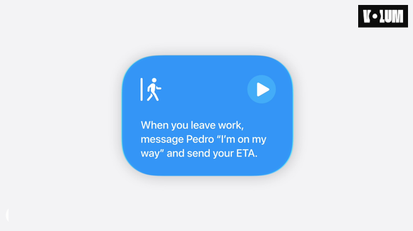 Shortcuts peut désormais créer des automatisations à partir d'une description en langage naturel, en combinant automatiquement les étapes nécessaires.
