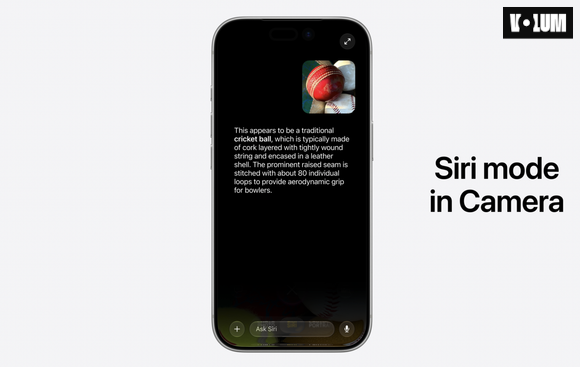 Siri mode in camera