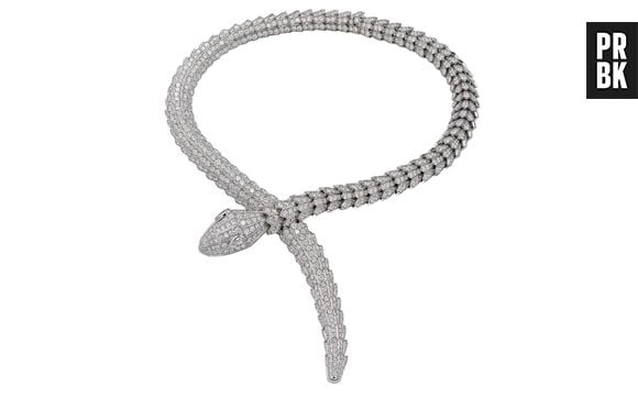 Le collier Serpenti de Bulgari.