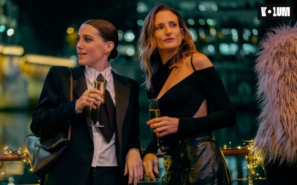 Fanny Sidney et Camille Cottin dans le film Dix pour cent