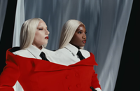 Capture d'écran du clip "Runway" de Lady Gaga pour "Le diable s'habille en Prada 2".