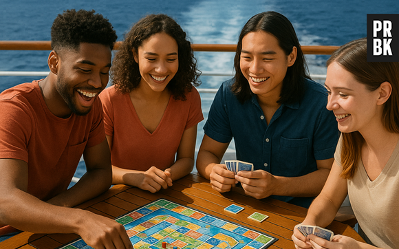 Il existe un engouement pour les croisières de luxe où l'on se consacre pendant plusieurs jours à une seule activité : jouer à des jeux de société