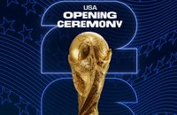 L'affiche de la cérémonie d'ouverture de la Coupe du monde de la FIFA 2026.