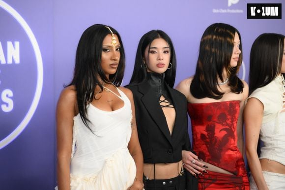 May 25, 2026, Las Vegas, Nevada, USA: SOPHIA LAFORTEZA of Katseye arrives at the Red Carpet during The Annual 52nd American Music Awards at the MGM Grand Arena in Las Vegas. (Credit Image: © Mikael Ona/ZUMA Press Wire / Bestimage) | 00757015