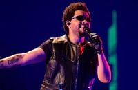 The Weeknd en concert à Rio de Janeiro.