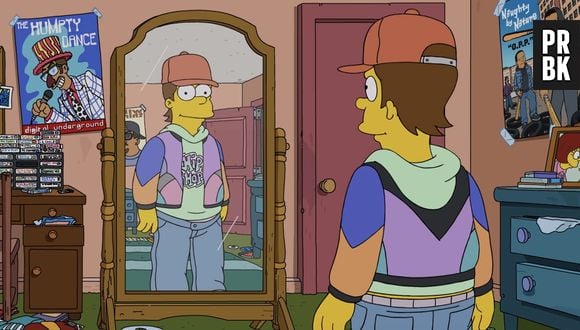 Simpson : Homer ado dans les années 90