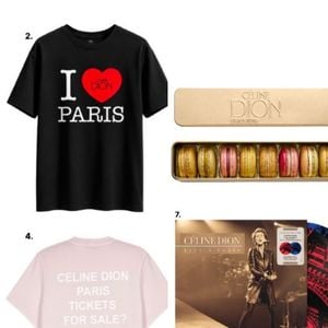 Les objets en vente au pop-up store de Céline Dion
