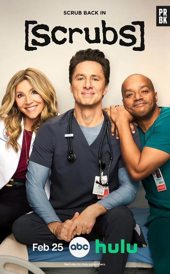 L'affiche de la saison 10 de Scrubs
