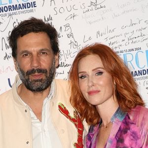 Mehdi Nebbou et Audrey Fleurot - Avant premiere de la série TF1 "HPI 4" au cinema UGC Normandie à Paris le 13 mai 2024. © Coadic Guirec/Bestimage
