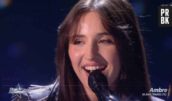 Star Academy 2025 : Ambre