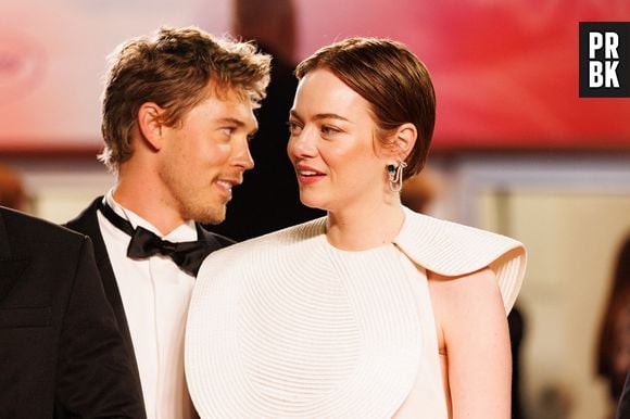 Austin Butler, Emma Stone - Descente des marches du film « Eddington » lors du 78ème Festival International du Film de Cannes, au Palais des Festivals à Cannes. Le 16 mai 2025
© Jacovides-Moreau / Bestimage