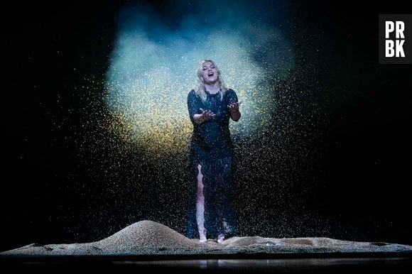 May 15, 2025, Basel, Switzerland: Louane – maman of France performs at the live 2nd Semi-Final of the 69th Eurovision Song Contest held at St. Jakobshalle on May 13, 2025, in Basel, Switzerland. (Credit Image: © Baden Roth/ZUMA Press Wire)