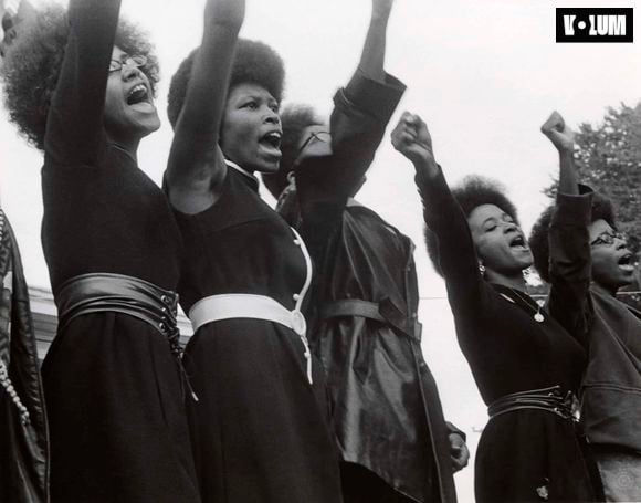 Pirkle Jones, Black Panthers de Sacramento, rassemblement pour la libération de Huey, 1968