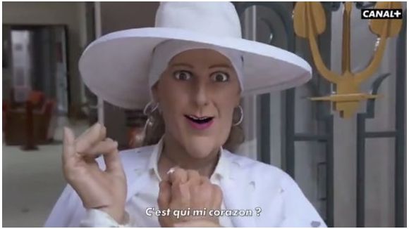 Céline Dion moquée par Les Guignols