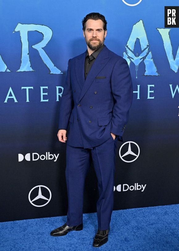 Henry Cavill à la première du film "Avatar 2 : La voie de l’eau" de la société de production 20th Century Studios au théâtre Dolby à Hollywood, Los Angeles, Californie, Etats-Unis, le 12 décembre 2022.
