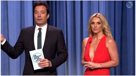 Britney piégée par Jimmy Fallon