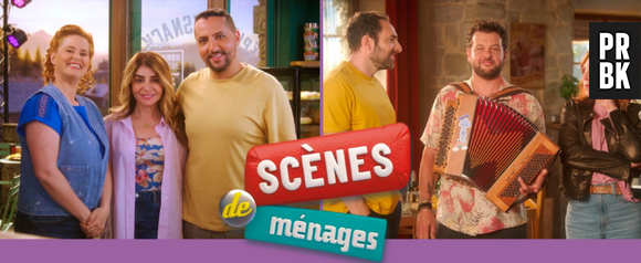 Julie Zenatti et Claudio Capéo dans Scènes de Ménages