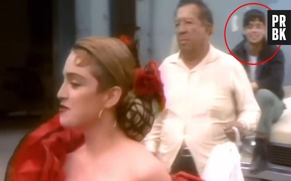 Benicio del Toro dans le clip La Isla Bonita de Madonna