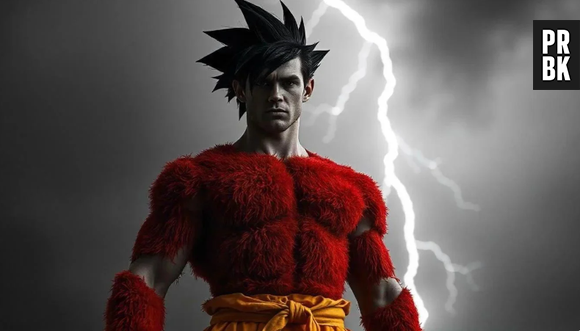 Henry Cavill en Super Saiyan 4 Goku, transformation complète
