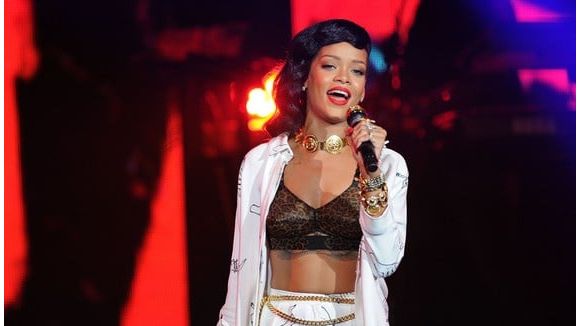 Rihanna en concert au stade de Lille le 20 juillet