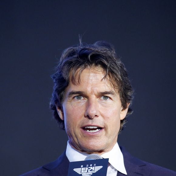 Tom Cruise - Première du film "Top Gun: Maverick" à Séoul en présence de T.Cruise et M.Teller, le 19 juin 2022. Cette suite de "Top Gun" est attendue sur les écrans sud-coréens.